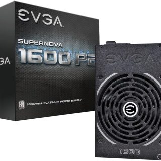 EVGA SuperNOVA 1600 P2 80+ PLATINUM, 1600W ECO Mode Fully Modular NVIDIA SLI and Crossfire Ready 10 Year Power Supply 220-P2-1600-X1